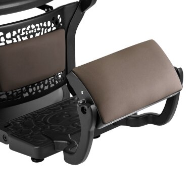 Парикмахерское кресло Barber Chair Gabbiano Niccolo Brown 5