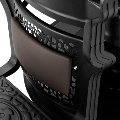 Парикмахерское кресло Barber Chair Gabbiano Niccolo Brown 10