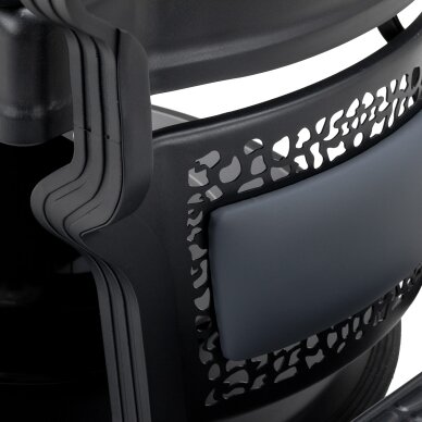 Barber krēsls Barber Chair Gabbiano Niccolo Graphite 10