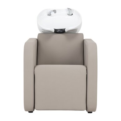Парикмахерская раковина с электрической тумбой Gabbiano Sylvia Beige 1