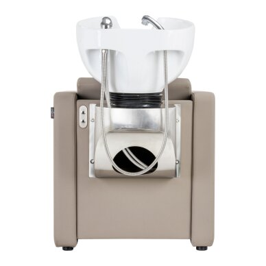 Friseurwaschbecken mit elektrischem Sockel Gabbiano Sylvia Beige 2