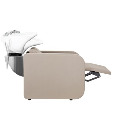 Парикмахерская раковина с электрической тумбой Gabbiano Sylvia Beige 5