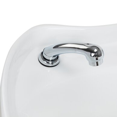Hairdressing sink with electric pedestal Gabbiano Sylvia Beige 10