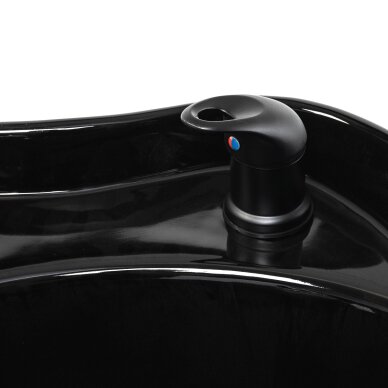 Kirpyklos plautuvė Gabbiano Carmen Black 9 Kirpyklos plautuvė Gabbiano Carmen Black 9