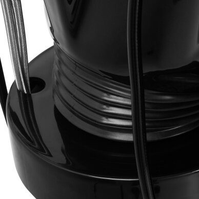 Kirpyklos plautuvė Gabbiano Carmen Black 11 Kirpyklos plautuvė Gabbiano Carmen Black 11