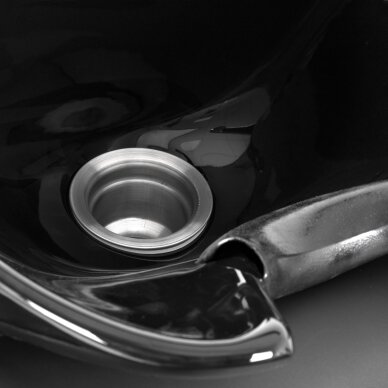 Kirpyklos plautuvė Gabbiano Carmen Black 17 Kirpyklos plautuvė Gabbiano Carmen Black 17