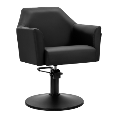 Friseurstuhl Gabbiano Davos Black