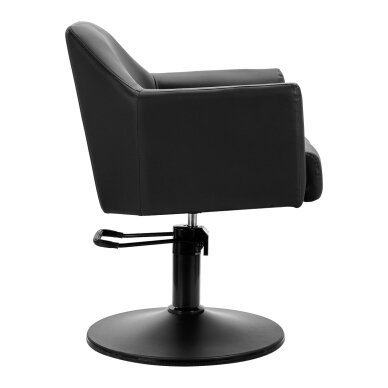 Hairdressing chair Gabbiano Davos Black 2 Hairdressing chair Gabbiano Davos Black 2