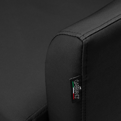 Fotel fryzjerski Gabbiano Davos Black 5