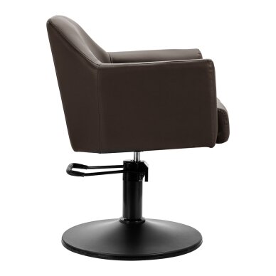 Hairdressing chair Gabbiano Davos Brown 2