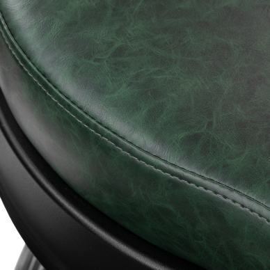 Парикмахерское кресло Barber Chair President Green Black 6