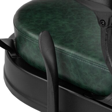 Kirpyklos kėdė Barber Chair President Green Black 8