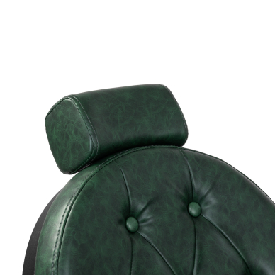 Friseurstuhl Barber Chair President Green Black 12