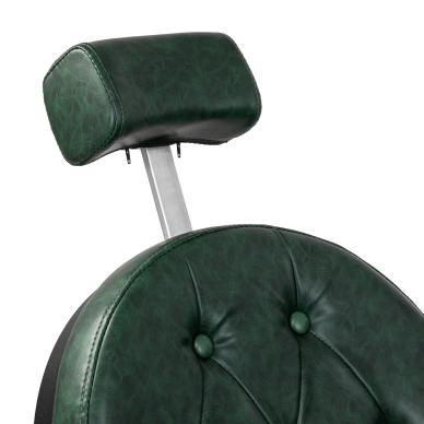 Friseurstuhl Barber Chair President Green Black 13