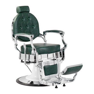 Barber chair Barber Chair President Green Chrome