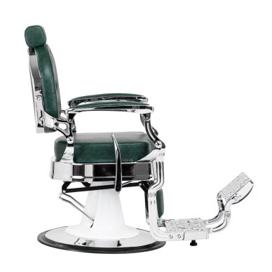 Parturituoli Barber Chair President Green Chrome 1