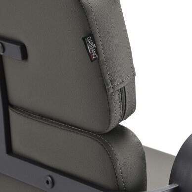 Barber chair Gabbiano Porto Gray 6
