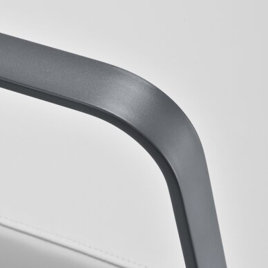 Парикмахерское кресло Gabbiano Porto Grey and White 4 Парикмахерское кресло Gabbiano Porto Grey and White 4