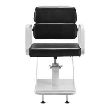 Barber chair Gabbiano Porto White and Black 1 Barber chair Gabbiano Porto White and Black 1