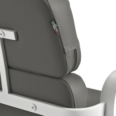 Barber chair Gabbiano Porto White and Gray 4 Barber chair Gabbiano Porto White and Gray 4