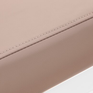 Парикмахерское кресло Gabbiano Porto белого и бежевого цвета 4 Парикмахерское кресло Gabbiano Porto белого и бежевого цвета 4