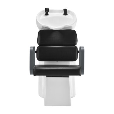 Hairdressing sink Gabbiano Porto Gray and Black 2 Hairdressing sink Gabbiano Porto Gray and Black 2