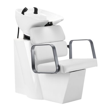 Hairdressing sink Gabbiano Porto Gray and White Hairdressing sink Gabbiano Porto Gray and White