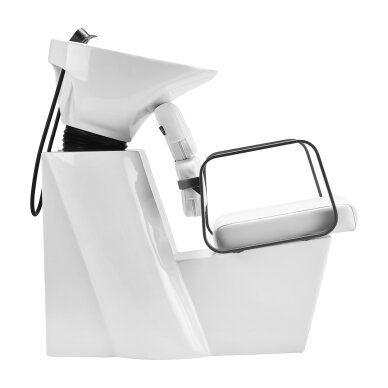 Hairdressing sink Gabbiano Porto Gray and White 1