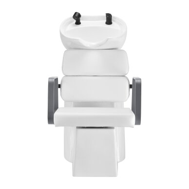 Hairdressing sink Gabbiano Porto Gray and White 2 Hairdressing sink Gabbiano Porto Gray and White 2