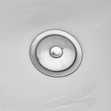 Kirpyklos plautuvė Gabbiano Porto White and Grey 6