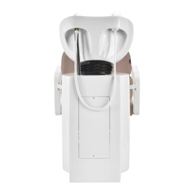 Barber Waschbecken Gabbiano Porto Weiß und Beige 2 Barber Waschbecken Gabbiano Porto Weiß und Beige 2