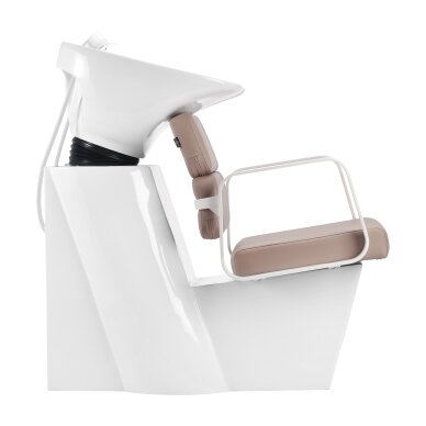 Parturi-tiskiallas Gabbiano Porto valkoinen ja beige 3