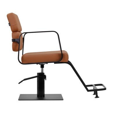 Kirpyklos kėdė Gabbiano Porto Black Orange 1