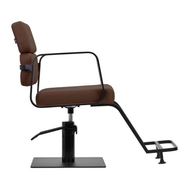 Friseurstuhl Gabbiano Porto Black Chocolate 1