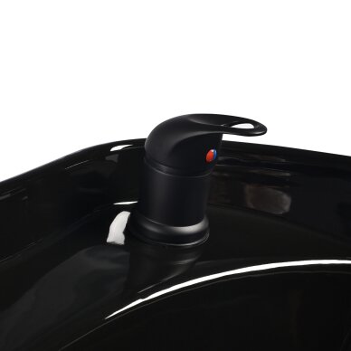 Barber sink Gabbiano Porto Black and Orange 6 Barber sink Gabbiano Porto Black and Orange 6