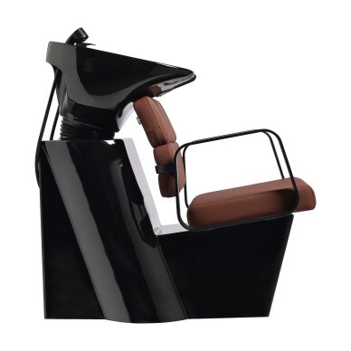 Kirpyklos plautuvė Gabbiano Porto Black and Chocolate 3