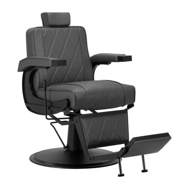 Barber krēsls Professional barber chair BM88066B grey
