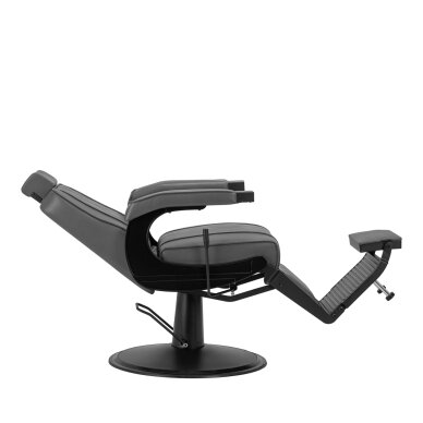 Парикмахерское кресло Professional barber chair BM88066B grey 4