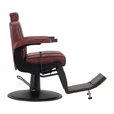 Barber krēsls Professional barber chair BM88066B bordo 3