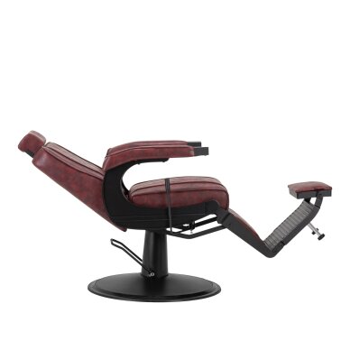 Kirpyklos kėdė Professional barber chair BM88066B bordo 4