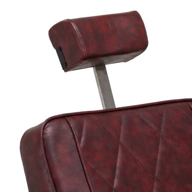 Kirpyklos kėdė Professional barber chair BM88066B bordo 6