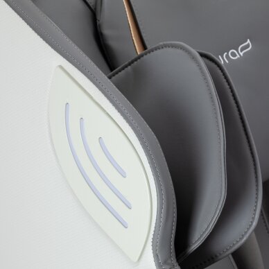 Masažo krėslas Sakura Maximus 3D 809 Grey 6 Masažo krėslas Sakura Maximus 3D 809 Grey 6