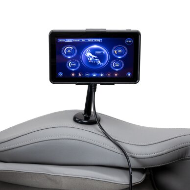 Masažo krėslas Sakura Maximus 3D 809 Grey 9 Masažo krėslas Sakura Maximus 3D 809 Grey 9