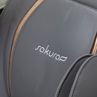 Masažo krėslas Sakura Maximus 3D 809 Grey 12