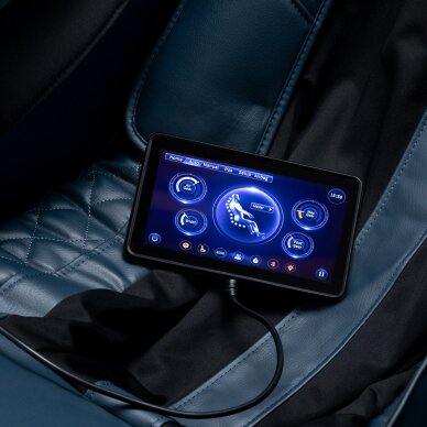 Masažo krėslas Sakura Maximus 3D 809 Blue 11 Masažo krėslas Sakura Maximus 3D 809 Blue 11