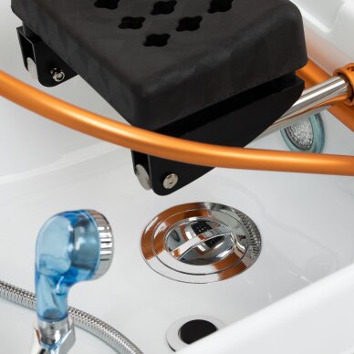 Plaukų plovimo gultas su Head SPA funkcija Gabbiano Maldives Brown 11