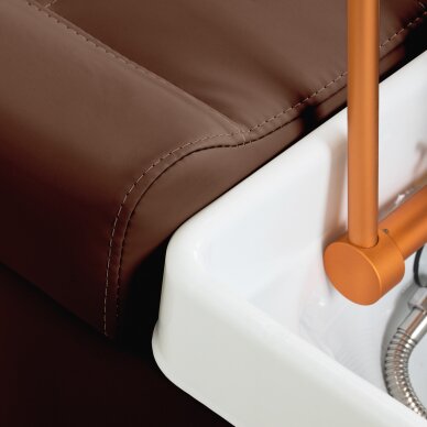 Plaukų plovimo gultas su Head SPA funkcija Gabbiano Maldives Brown 14
