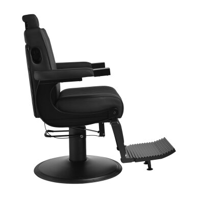Friseurstuhl Gabbiano Barber Chair Levi Black 2