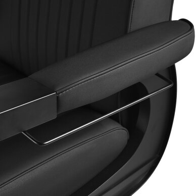 Barber krēsls Gabbiano Barber Chair Levi Black 6