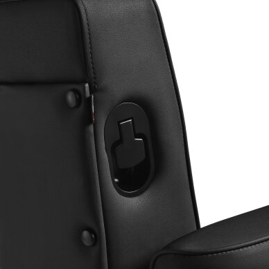 Kirpyklos kėdė Gabbiano Barber Chair Levi Black 7